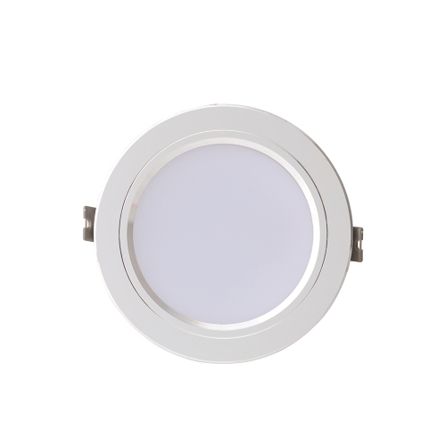 Đèn LED âm trần downlight đổi màu 7W D AT10L DM 90/7W (Viền bạc)