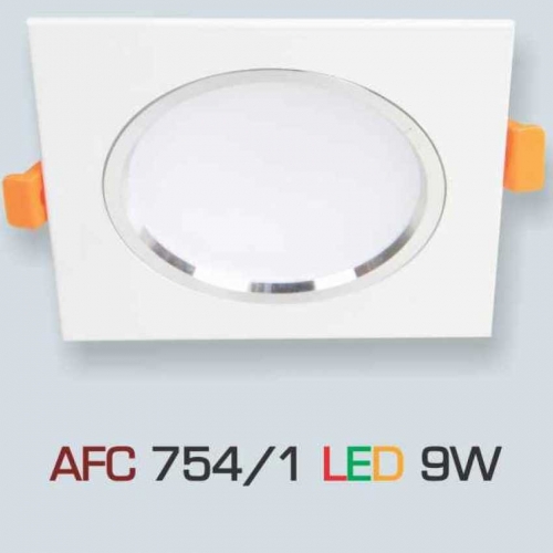 Đèn âm trần downlight Anfaco AFC 754/1 9W
