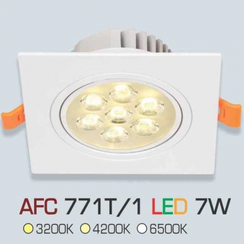 Đèn âm trần downlight Anfaco AFC 771T/1 7W