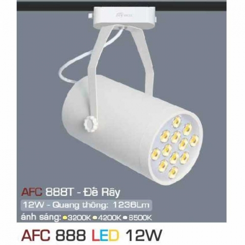 Đèn chiếu điểm thanh ray LED AFC 888 T 12W