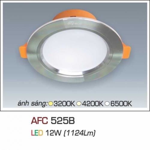 Đèn led âm trần Anfaco AFC-525B-12W