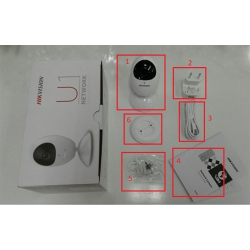 Camera IP Cube 2MP - hỗ trợ Wifi DS-2CV2U21FD-IW