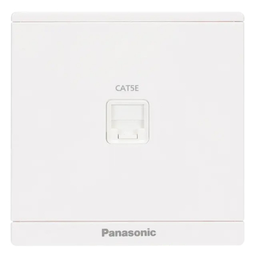 Bộ 1 ổ cắm data CAT5E, màu trắng WMF421-VN