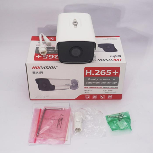 Camera IP Trụ 2MP DS-2CD2T21G1-I chuẩn nén H.265+ DS-2CD2T21G1-I