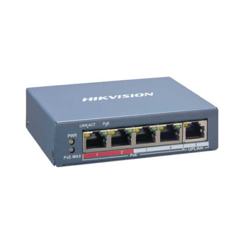Switch mạng thông minh 4 cổng PoE DS-3E1105P-EI