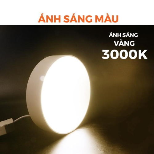 Đèn LED Panel ốp trần nổi tròn Nanoco NSFP183R - Ánh sáng vàng 3000K