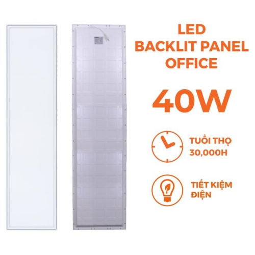 Đèn LED backlit Panel Office Nanoco NPLB30124 - Ánh sáng trung tính 4000K