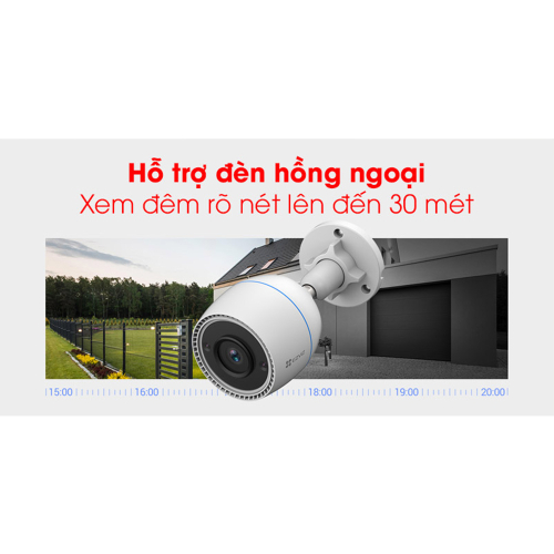 Camera WiFi 2MP - H.265 CS-C3TN-A0-1H2WF(2.8mm)