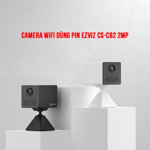 Camera WiFi 2MP - H.265 (màu đen) CS-CB2-R100-2D2WF-BK