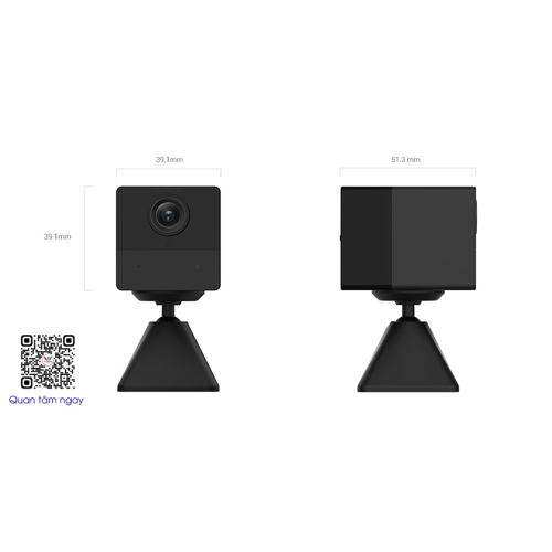 Camera WiFi 2MP - H.265 CS-BC2-A0-2C2WPFB