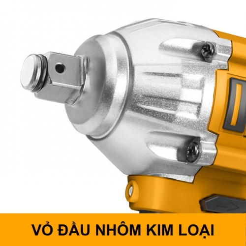 Máy siết bu lông pin 20V motor không chổi than, lực siết 300Nm INGCO CIWLI2038