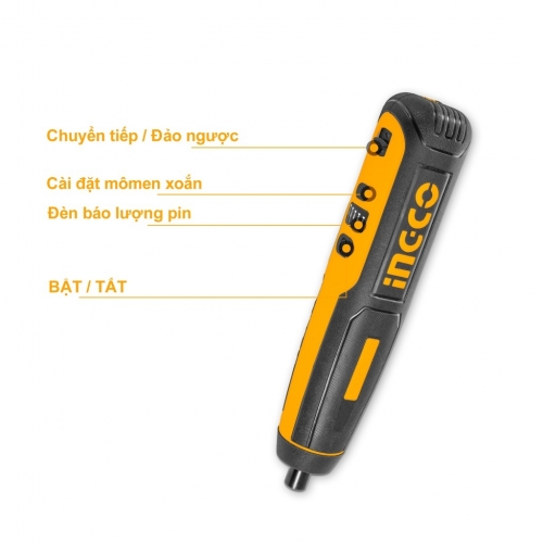 Máy siết vít dùng pin Ingco CSDLI0403 Lithum 4V