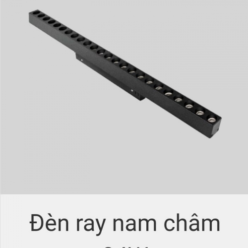 Đèn ray nam châm 24W MD-AB24