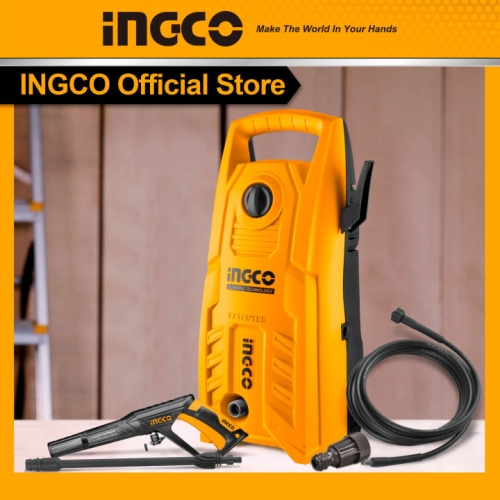 Máy tăng áp lực nước rửa xe gia đình HPWR14008 INGCO 1400W