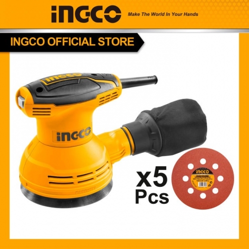 Máy chà nhám tròn 320W đường kính 125mm INGCO RS3208