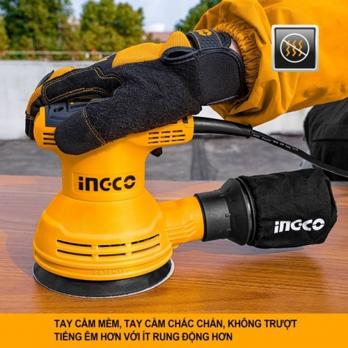 Máy chà nhám tròn 320W đường kính 125mm INGCO RS3208