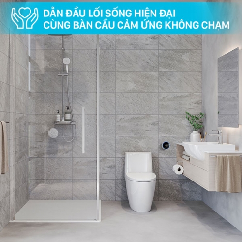 Bàn cầu xả cảm ứng ACT-902VN