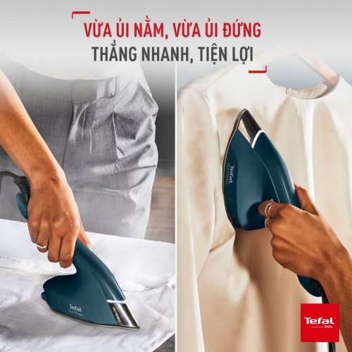 Bàn Ủi 2 Trong 1, Kết Hợp Ủi Hơi Và Cầm Tay Tefal Duo Power JF4032E0