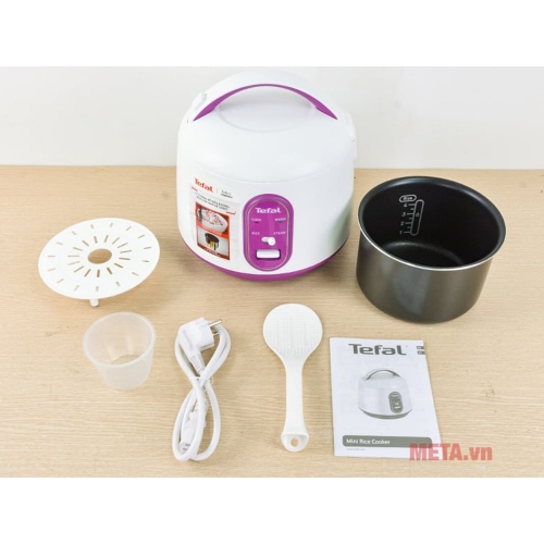 Nồi Cơm Cơ Tefal RK224168 0.7L TRẮNG&TÍM