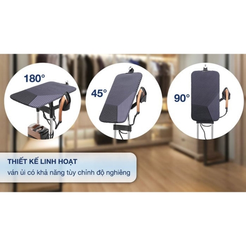 Bàn Ủi Hơi Nước Đứng Tefal Ixeo Power QT2020EO 1L