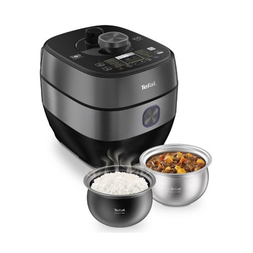 Nồi Áp Suất Tefal CY638868 5L ĐEN&XÁM