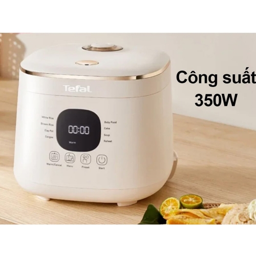 Nồi Cơm Điện Tử Tefal RK515168  0.7L BEGIE
