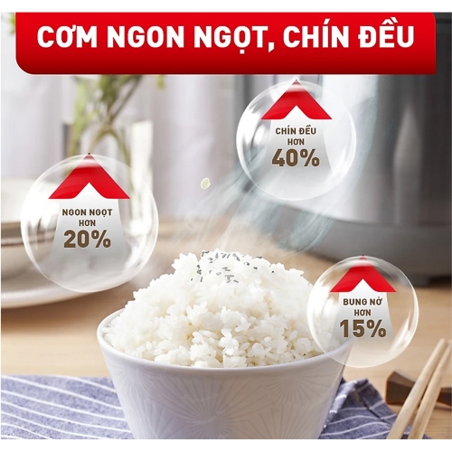 Nồi Cơm Điện Tư Cao Tần Tefal Rice Master RK818A68 1.8L