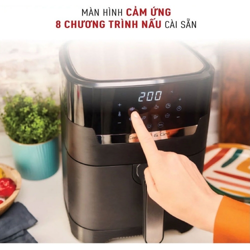Nồi Chiên Không Dầu Tefal 2In1 Easy Fry & Grill Precision EY505815 4.2L