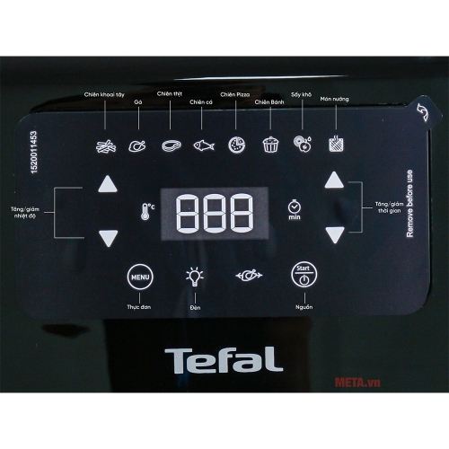 Nồi Chiên Không Dầu Tefal FW501815 11L Đen