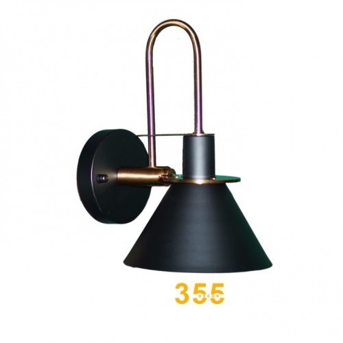 Đèn tường thiết kế 355 VK91 đen