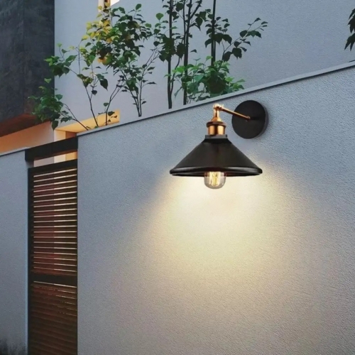 Đèn tường thiết kế 355 VT01 chóa cụp D260