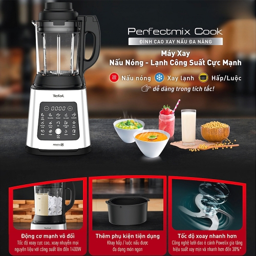 Máy Xay Nấu Đa Năng Tefal Perfectmix Cook BL83SD66 1.75L