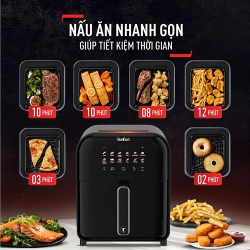 Nồi chiên không dầu Tefal Window EY821868 6L Điện tử