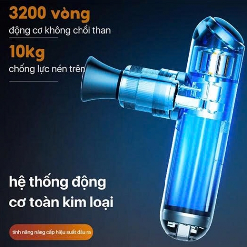 Máy massage thể thao mini Philips PPM7501 25W