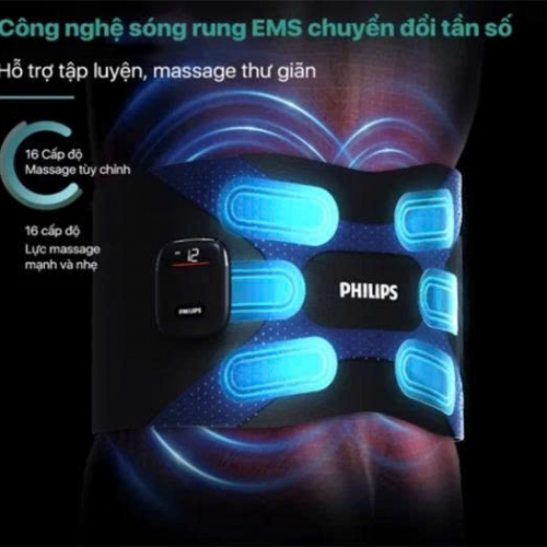 Máy massge đai bụng Philips PPM4331