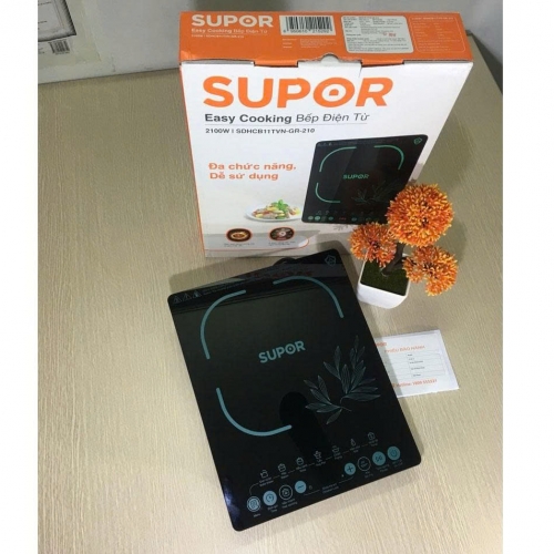  Bếp điện từ Supor SDHCB11TVN-GR-210 2.100W xánh lá/vàng