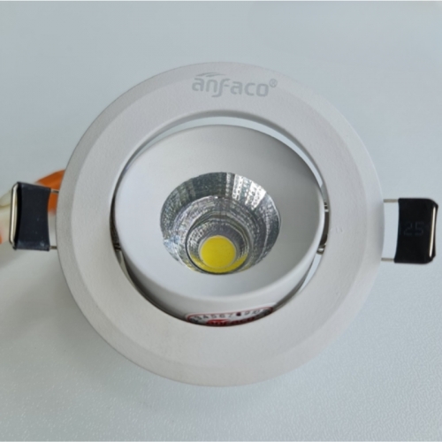 Đèn LED âm trần Anfaco màu trắng AFC 618T 5W