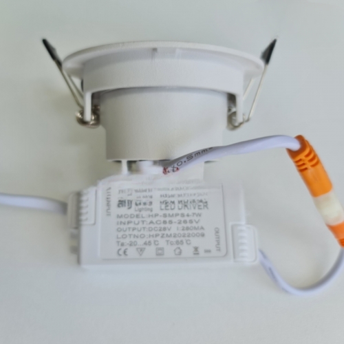 Đèn LED âm trần Anfaco vỏ trắng  AFC 618T 12W 3 chế độ