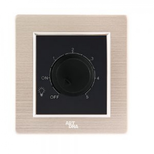 Bộ Chiết Áp Đèn A78-K09 - Nhôm Vàng