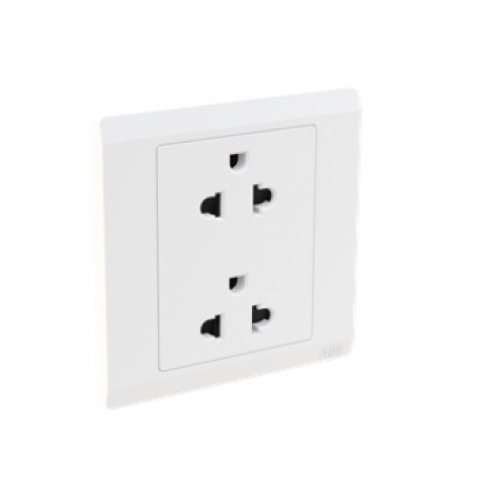 Bộ ổ cắm đôi 3 chấu 16AX BL245 dòng Inora