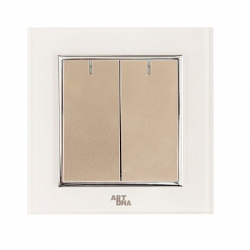 Bộ Công Tắc Đôi 1 Chiều A78 Kính Chịu Lực