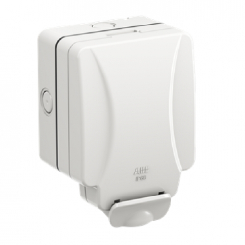 Bộ mặt che chống nước đơn IP66 WSC102