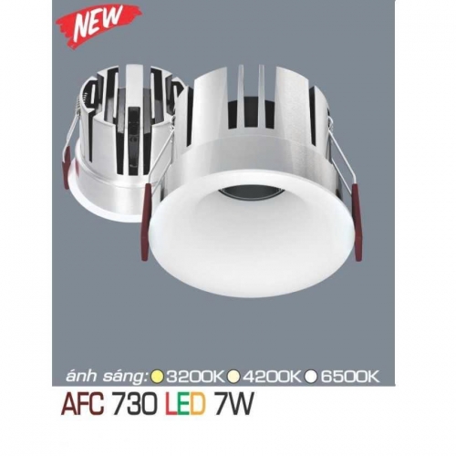 Đèn LED âm trần Anfaco  AFC 730-7W