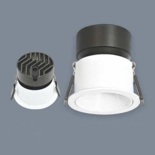 Đèn LED âm trần Anfaco chóa trắng AFC 782T 9W