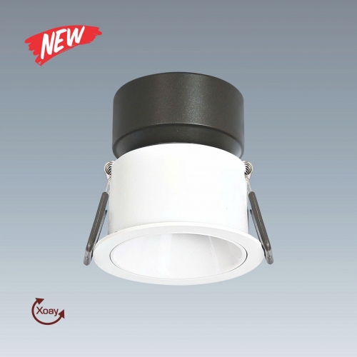Đèn LED âm trần Anfaco chóa trắng AFC 782T 7W