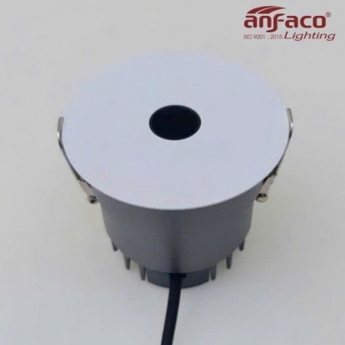 Đèn LED âm trần Anfaco AFC 726T 9W - mặt trắng