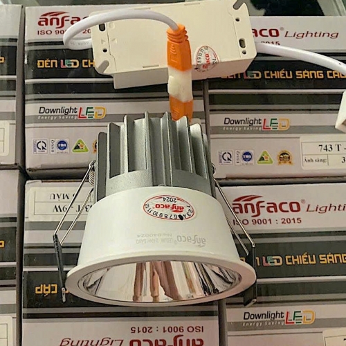 Đèn LED âm trần Anfaco AFC 743D 15W