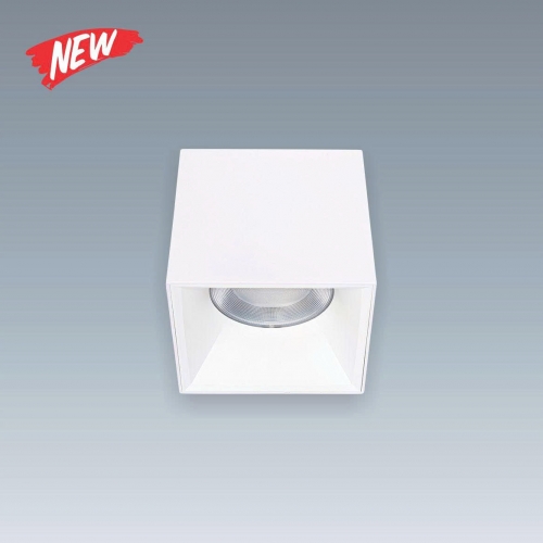 Đèn LED vuông ốp nổi Anfaco AFC 632T 10W IP65 vỏ trắng