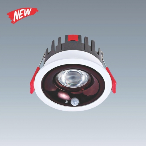 Đèn LEd âm trần Anfaco AFC 552 12W cảm biến