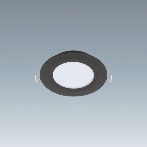 Đèn LED âm trần Anfaco AFC 616D 3W viền đen